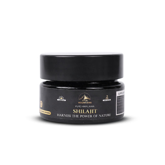 Organic 100% Pure Himalayan Shilajit, 60 Days Sundried, Soft Resin