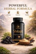 Shilajit Capsules with Maca Root & Black Pepper