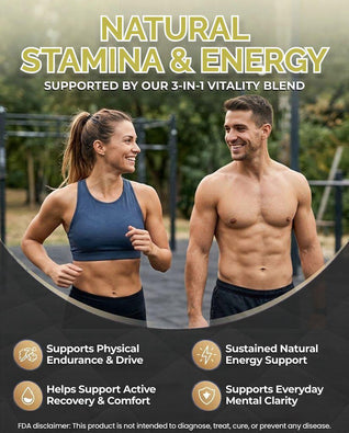 Shilajit Capsules with Maca Root & Black Pepper