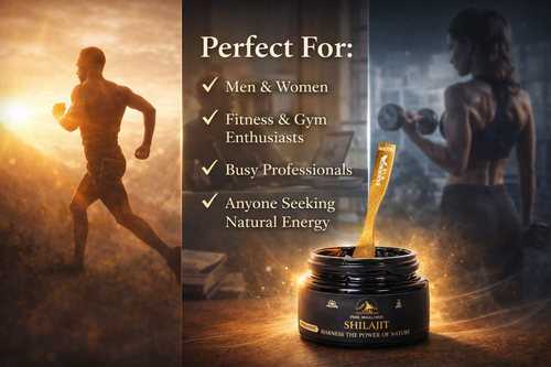 Organic 100% Pure Himalayan Shilajit, 60 Days Sundried, Soft Resin