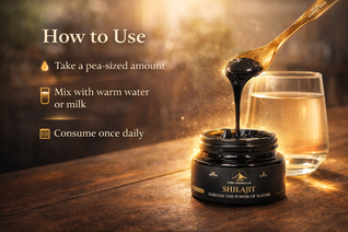 Organic 100% Pure Himalayan Shilajit, 60 Days Sundried, Soft Resin